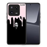 Thumbnail for Θήκη Xiaomi 13 Pro Melting Halloween Mask από τη Smartfits με σχέδιο στο πίσω μέρος και μαύρο περίβλημα | Xiaomi 13 Pro Melting Halloween Mask Case with Colorful Back and Black Bezels