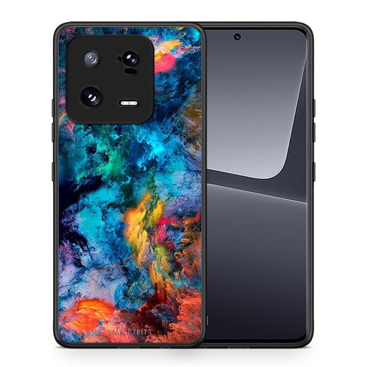 Θήκη Xiaomi 13 Pro Paint Crayola από τη Smartfits με σχέδιο στο πίσω μέρος και μαύρο περίβλημα | Xiaomi 13 Pro Paint Crayola Case with Colorful Back and Black Bezels