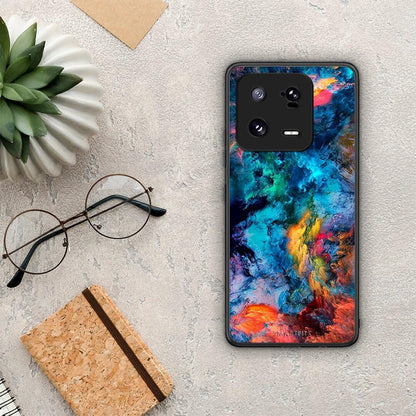 Θήκη Xiaomi 13 Pro Paint Crayola από τη Smartfits με σχέδιο στο πίσω μέρος και μαύρο περίβλημα | Xiaomi 13 Pro Paint Crayola Case with Colorful Back and Black Bezels