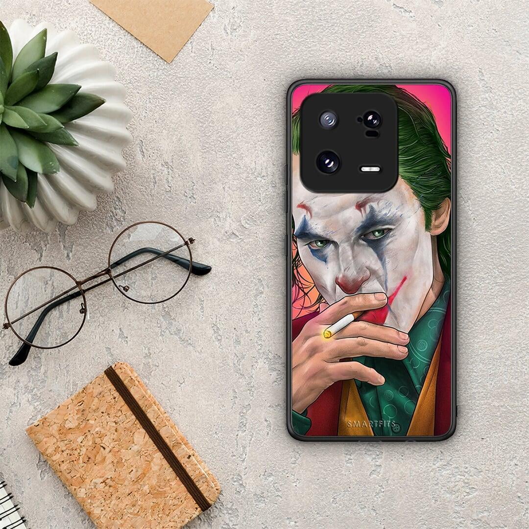 Θήκη Xiaomi 13 PopArt JokesOnU από τη Smartfits με σχέδιο στο πίσω μέρος και μαύρο περίβλημα | Xiaomi 13 PopArt JokesOnU Case with Colorful Back and Black Bezels
