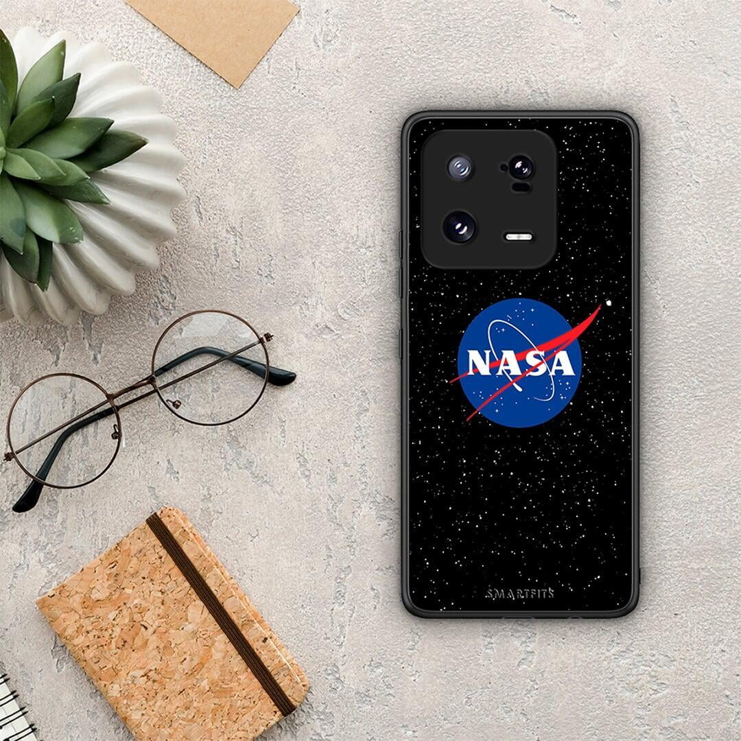 Θήκη Xiaomi 13 PopArt NASA από τη Smartfits με σχέδιο στο πίσω μέρος και μαύρο περίβλημα | Xiaomi 13 PopArt NASA Case with Colorful Back and Black Bezels