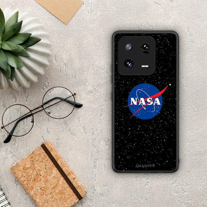 Θήκη Xiaomi 13 PopArt NASA από τη Smartfits με σχέδιο στο πίσω μέρος και μαύρο περίβλημα | Xiaomi 13 PopArt NASA Case with Colorful Back and Black Bezels
