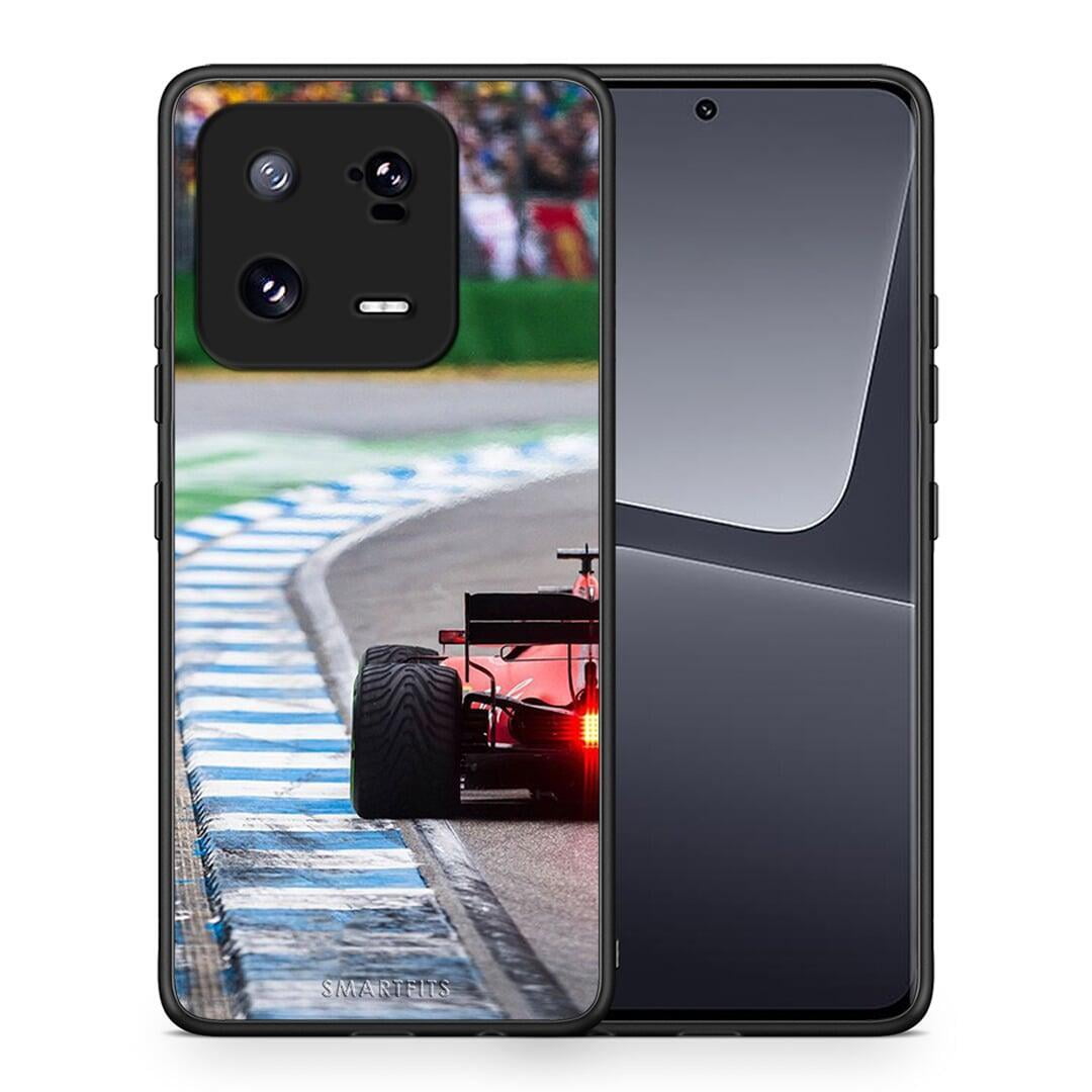 Θήκη Xiaomi 13 Racing Vibes από τη Smartfits με σχέδιο στο πίσω μέρος και μαύρο περίβλημα | Xiaomi 13 Racing Vibes Case with Colorful Back and Black Bezels
