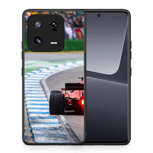 Θήκη Xiaomi 13 Pro Racing Vibes από τη Smartfits με σχέδιο στο πίσω μέρος και μαύρο περίβλημα | Xiaomi 13 Pro Racing Vibes Case with Colorful Back and Black Bezels