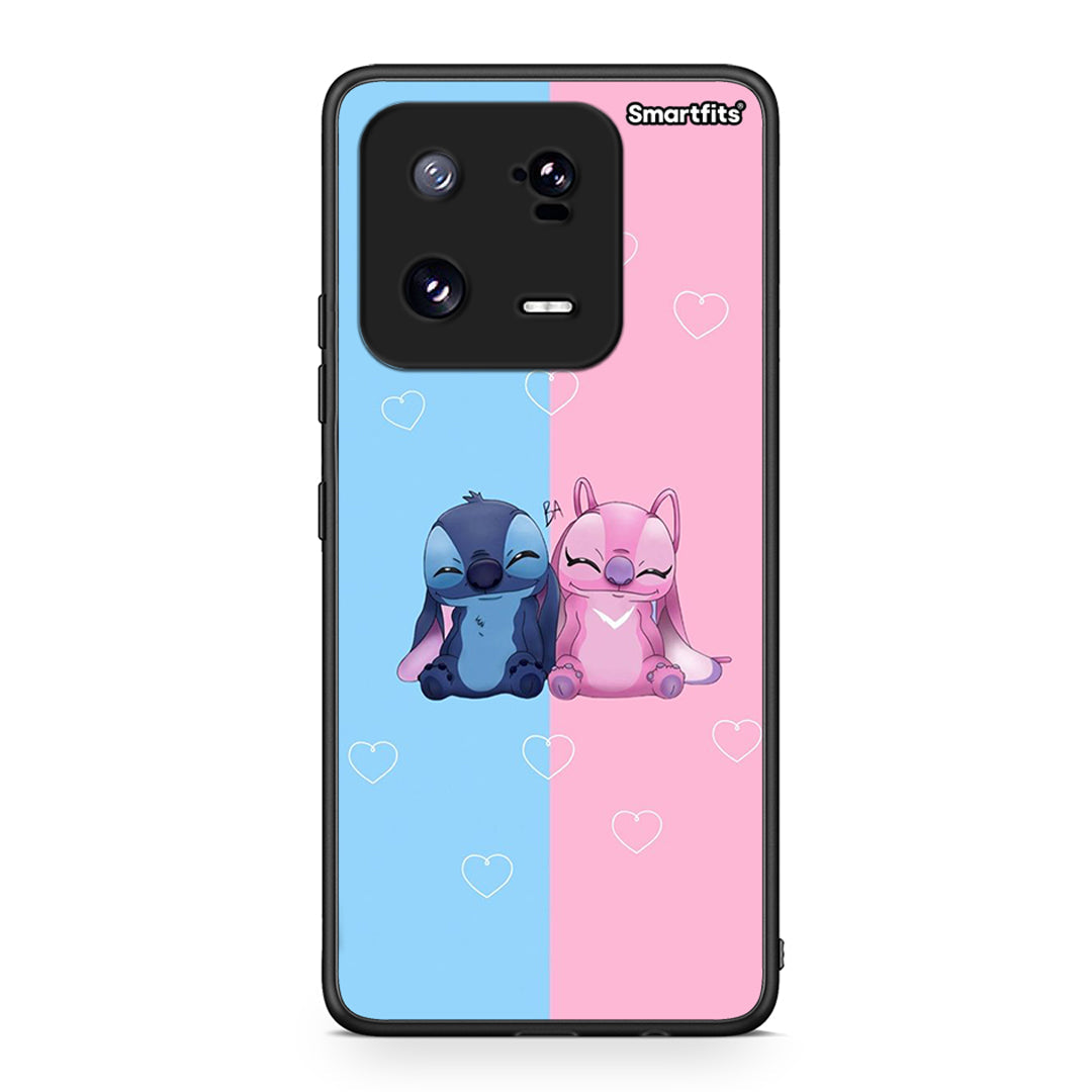 Θήκη Xiaomi 13 Pro Stitch And Angel από τη Smartfits με σχέδιο στο πίσω μέρος και μαύρο περίβλημα | Xiaomi 13 Pro Stitch And Angel Case with Colorful Back and Black Bezels