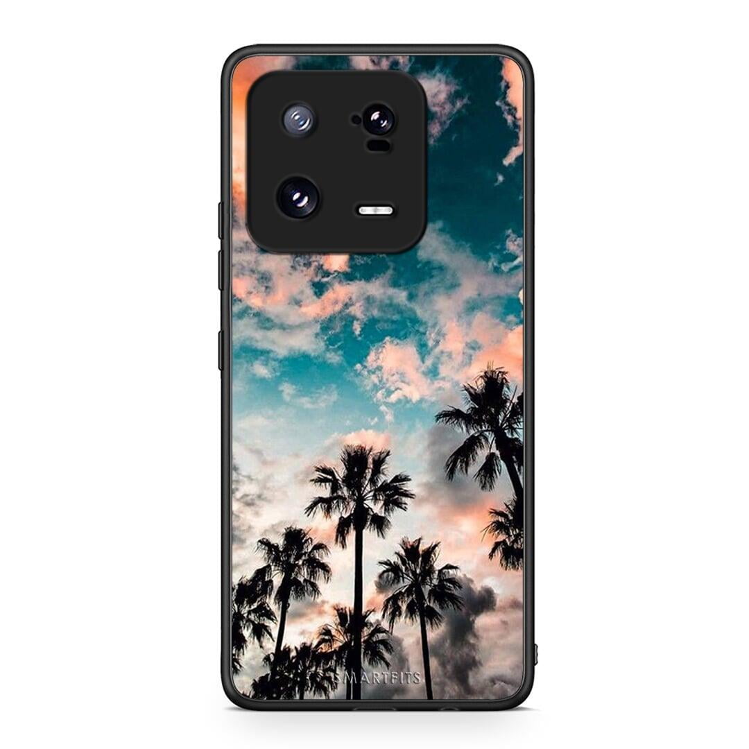 Θήκη Xiaomi 13 Summer Sky από τη Smartfits με σχέδιο στο πίσω μέρος και μαύρο περίβλημα | Xiaomi 13 Summer Sky Case with Colorful Back and Black Bezels