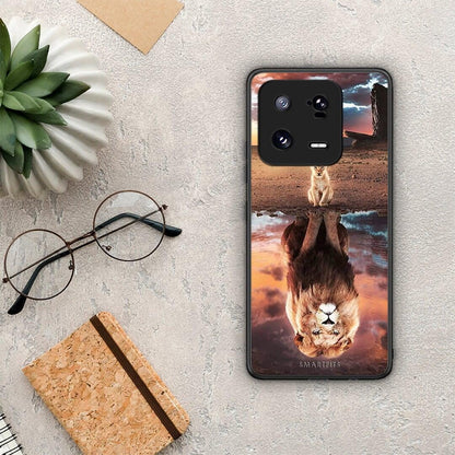 Θήκη Xiaomi 13 Pro Sunset Dreams από τη Smartfits με σχέδιο στο πίσω μέρος και μαύρο περίβλημα | Xiaomi 13 Pro Sunset Dreams Case with Colorful Back and Black Bezels