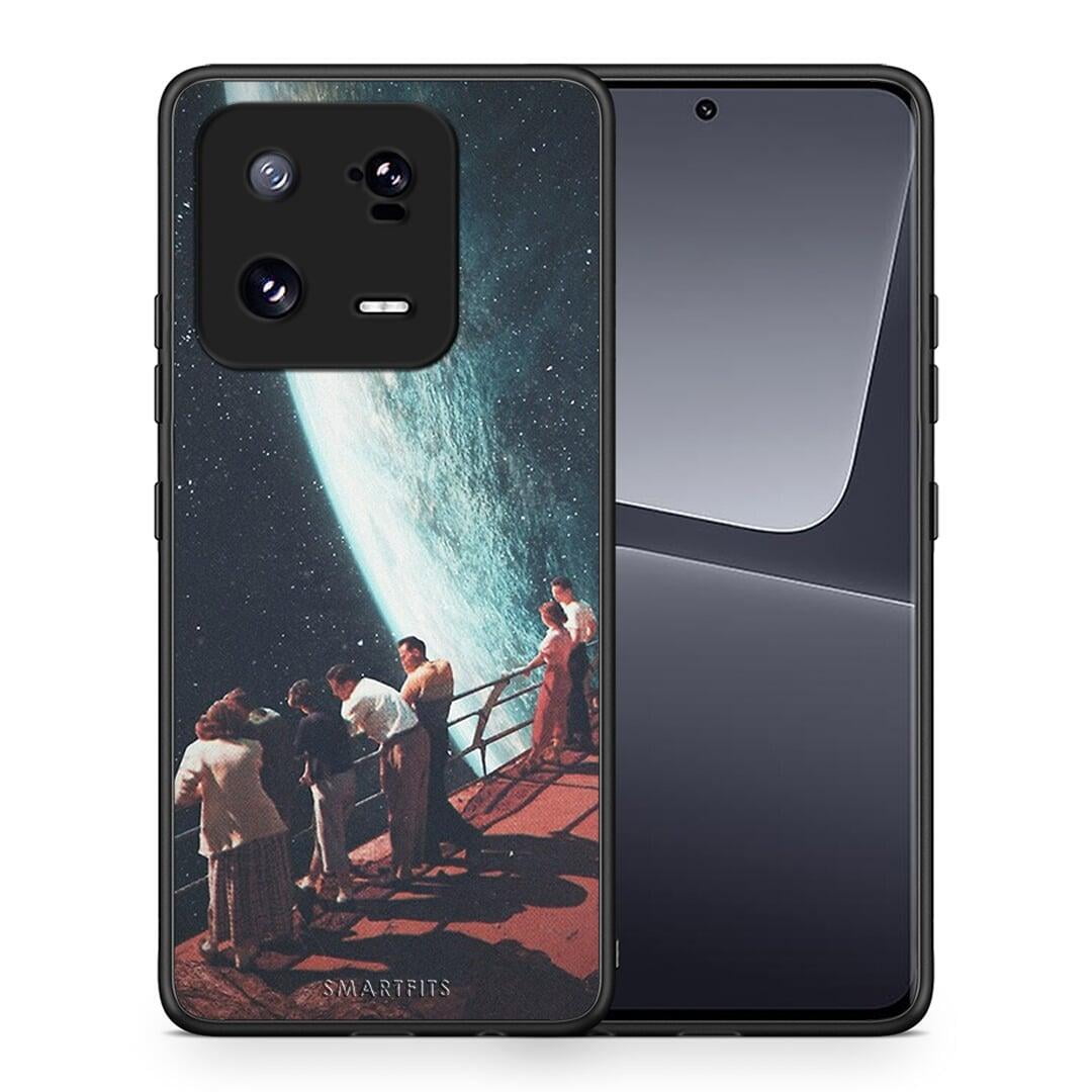 Θήκη Xiaomi 13 Surreal View από τη Smartfits με σχέδιο στο πίσω μέρος και μαύρο περίβλημα | Xiaomi 13 Surreal View Case with Colorful Back and Black Bezels