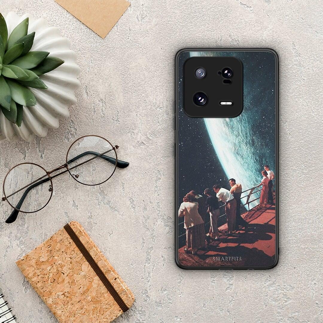 Θήκη Xiaomi 13 Surreal View από τη Smartfits με σχέδιο στο πίσω μέρος και μαύρο περίβλημα | Xiaomi 13 Surreal View Case with Colorful Back and Black Bezels