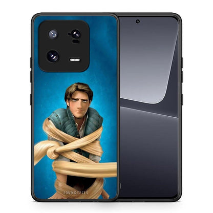 Θήκη Xiaomi 13 Tangled 1 από τη Smartfits με σχέδιο στο πίσω μέρος και μαύρο περίβλημα | Xiaomi 13 Tangled 1 Case with Colorful Back and Black Bezels