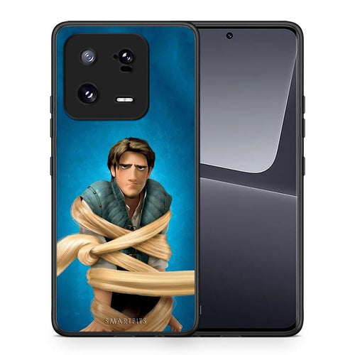 Θήκη Xiaomi 13 Pro Tangled 1 από τη Smartfits με σχέδιο στο πίσω μέρος και μαύρο περίβλημα | Xiaomi 13 Pro Tangled 1 Case with Colorful Back and Black Bezels
