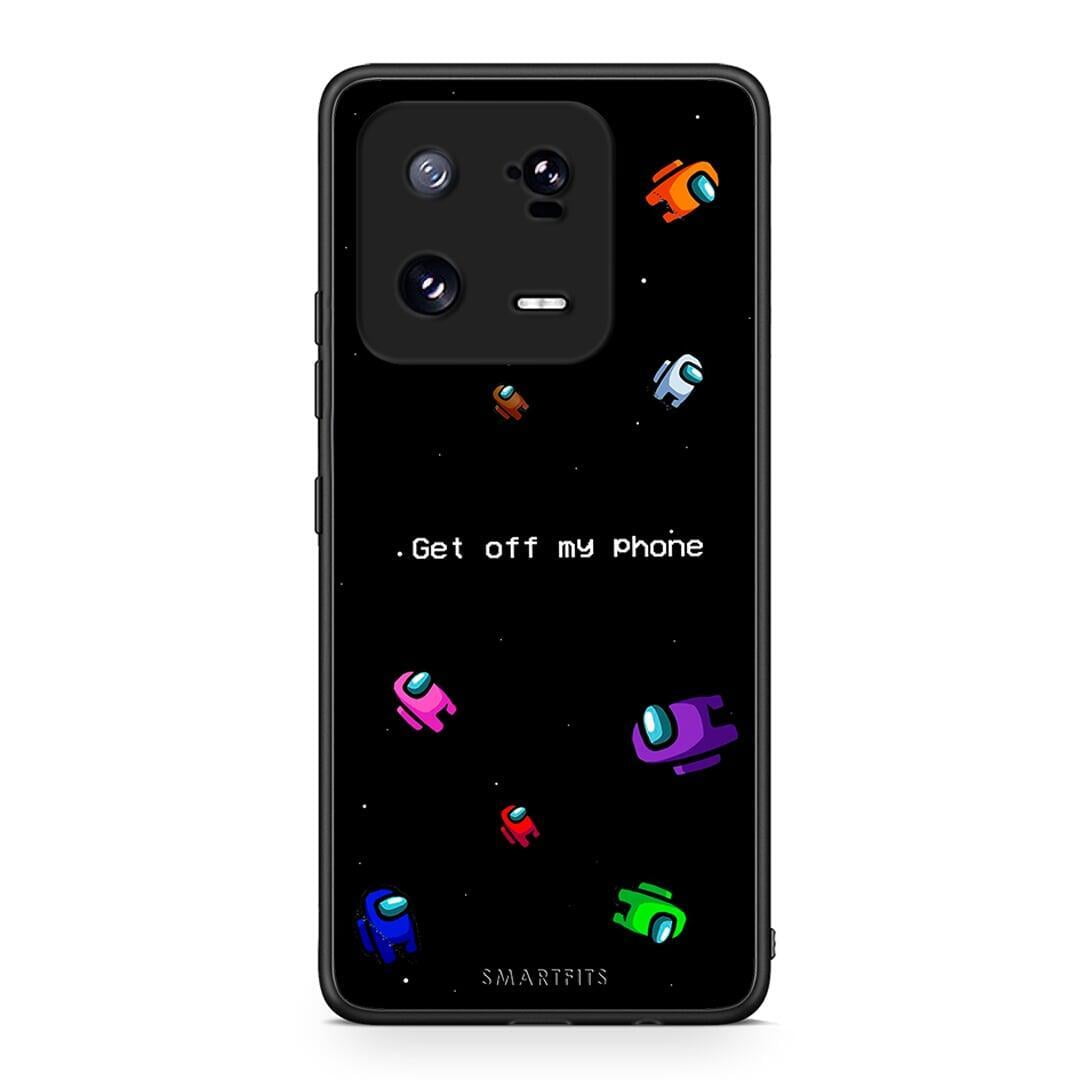 Θήκη Xiaomi 13 Pro Text AFK από τη Smartfits με σχέδιο στο πίσω μέρος και μαύρο περίβλημα | Xiaomi 13 Pro Text AFK Case with Colorful Back and Black Bezels
