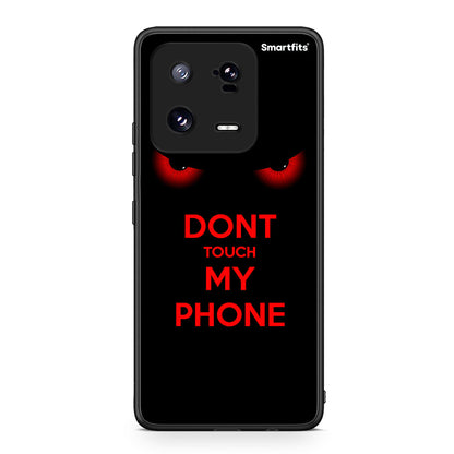 Θήκη Xiaomi 13 Pro Touch My Phone από τη Smartfits με σχέδιο στο πίσω μέρος και μαύρο περίβλημα | Xiaomi 13 Pro Touch My Phone Case with Colorful Back and Black Bezels