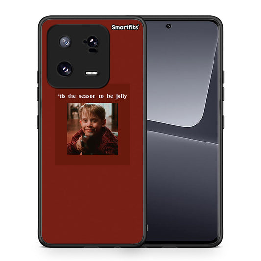 Θήκη Xiaomi 13 Pro Xmas Ultimate Spirit από τη Smartfits με σχέδιο στο πίσω μέρος και μαύρο περίβλημα | Xiaomi 13 Pro Xmas Ultimate Spirit Case with Colorful Back and Black Bezels