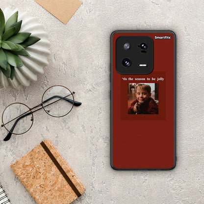 Θήκη Xiaomi 13 Pro Xmas Ultimate Spirit από τη Smartfits με σχέδιο στο πίσω μέρος και μαύρο περίβλημα | Xiaomi 13 Pro Xmas Ultimate Spirit Case with Colorful Back and Black Bezels