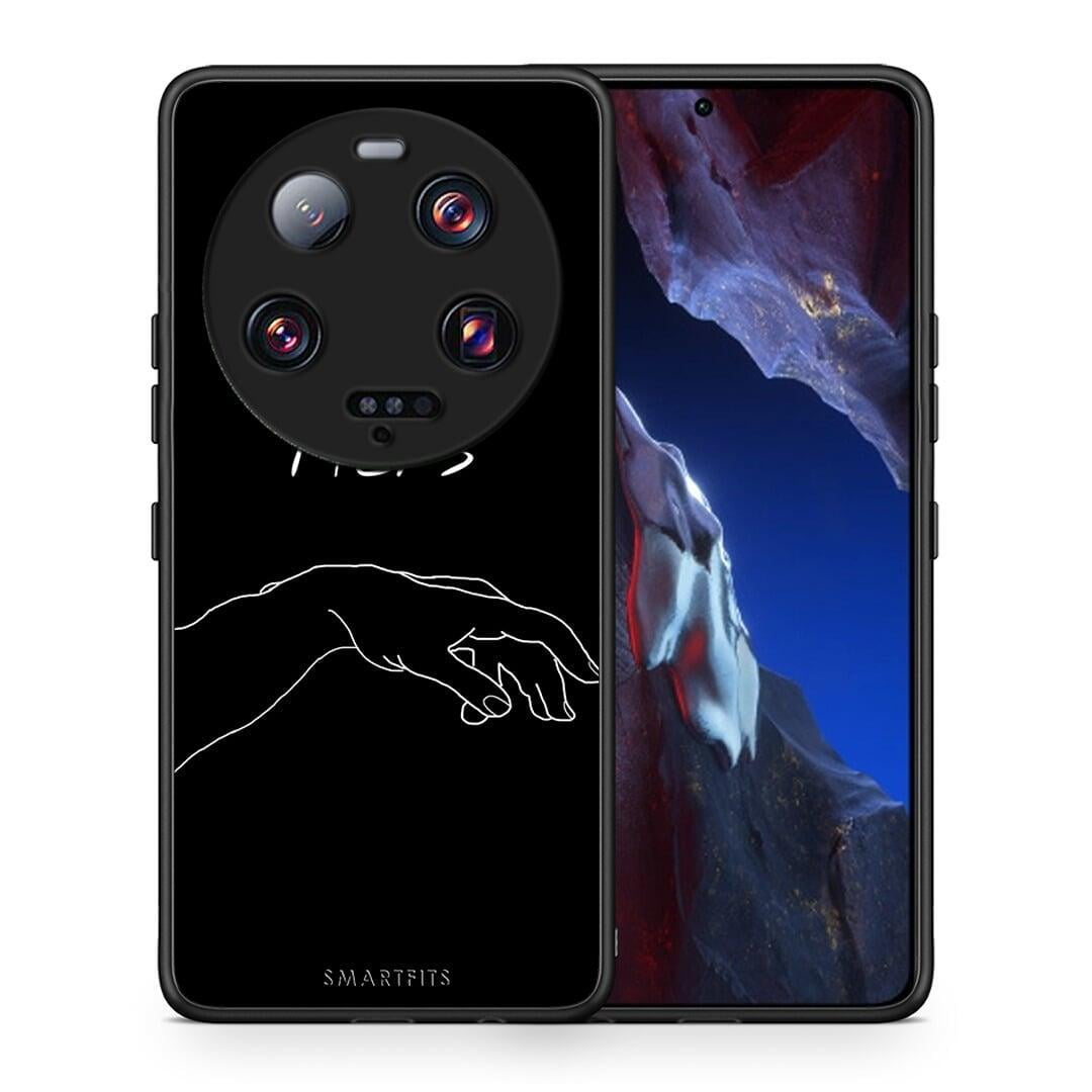 Θήκη Xiaomi 13 Ultra Aesthetic Love 1 από τη Smartfits με σχέδιο στο πίσω μέρος και μαύρο περίβλημα | Xiaomi 13 Ultra Aesthetic Love 1 Case with Colorful Back and Black Bezels