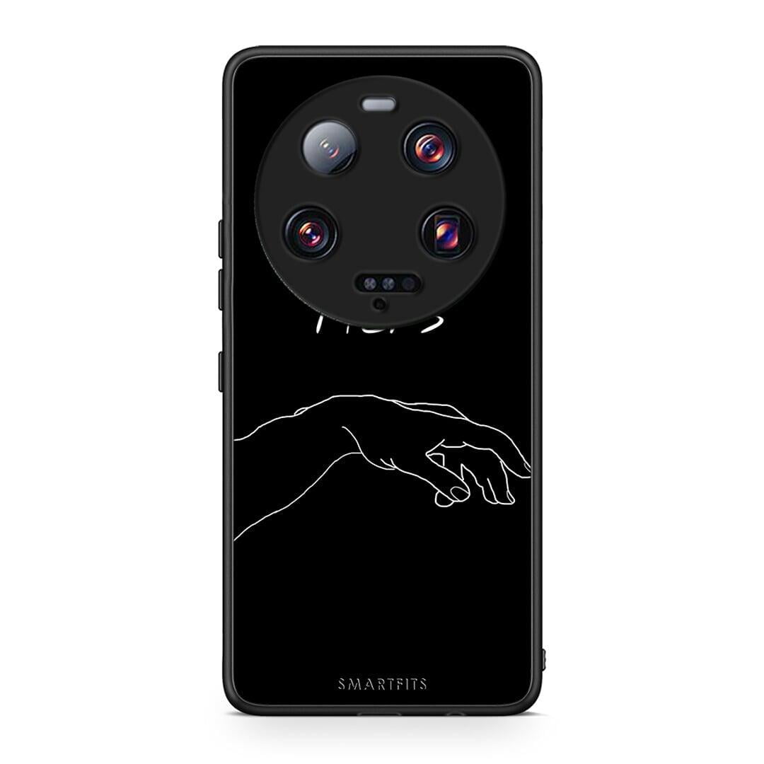 Θήκη Xiaomi 13 Ultra Aesthetic Love 1 από τη Smartfits με σχέδιο στο πίσω μέρος και μαύρο περίβλημα | Xiaomi 13 Ultra Aesthetic Love 1 Case with Colorful Back and Black Bezels