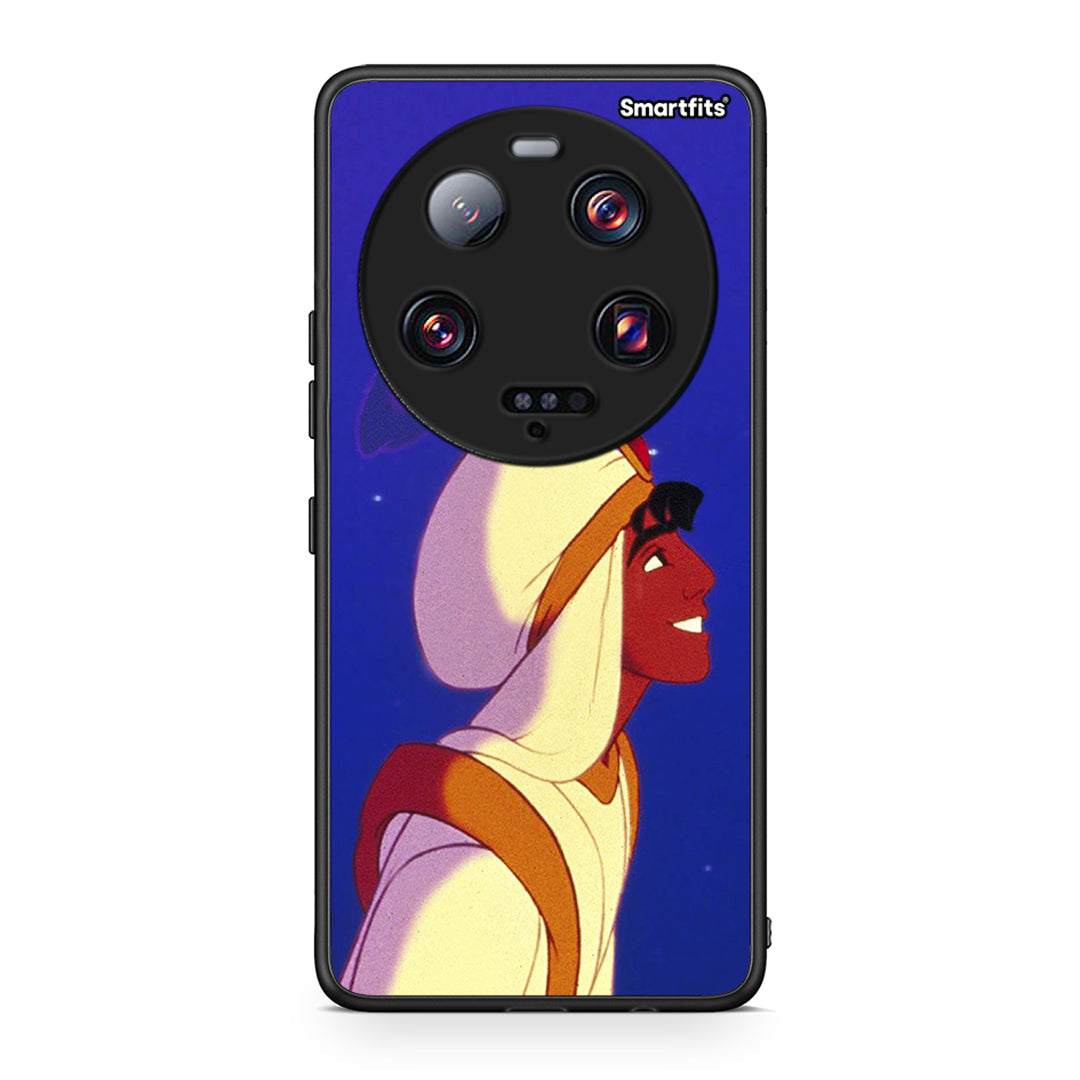 Θήκη Xiaomi 13 Ultra Alladin And Jasmine Love 1 από τη Smartfits με σχέδιο στο πίσω μέρος και μαύρο περίβλημα | Xiaomi 13 Ultra Alladin And Jasmine Love 1 Case with Colorful Back and Black Bezels