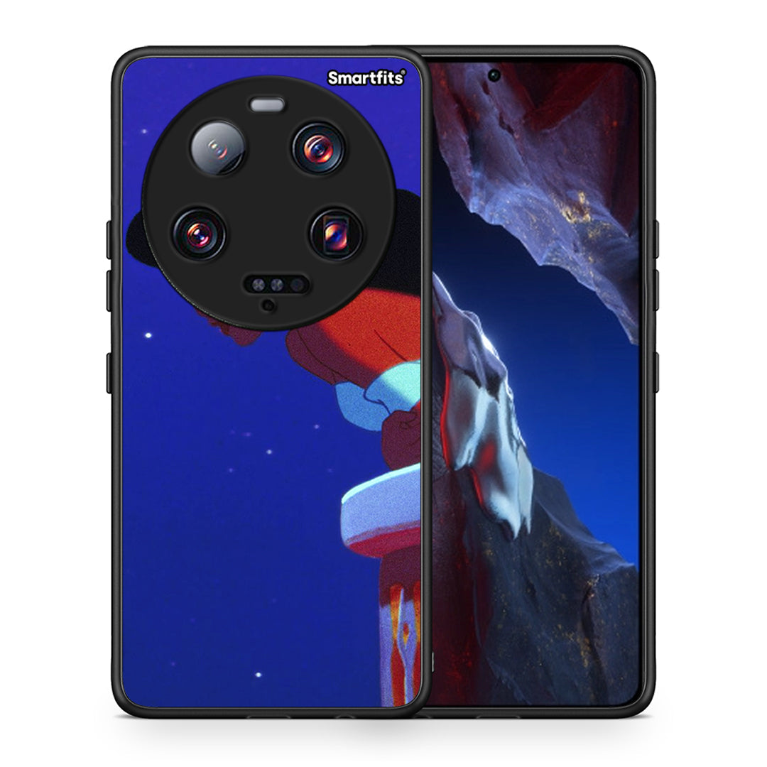 Θήκη Xiaomi 13 Ultra Alladin And Jasmine Love 2 από τη Smartfits με σχέδιο στο πίσω μέρος και μαύρο περίβλημα | Xiaomi 13 Ultra Alladin And Jasmine Love 2 Case with Colorful Back and Black Bezels