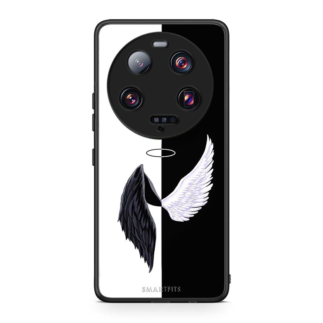 Θήκη Xiaomi 13 Ultra Angels Demons από τη Smartfits με σχέδιο στο πίσω μέρος και μαύρο περίβλημα | Xiaomi 13 Ultra Angels Demons Case with Colorful Back and Black Bezels