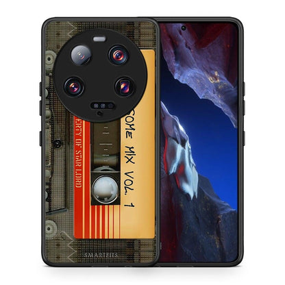 Θήκη Xiaomi 13 Ultra Awesome Mix από τη Smartfits με σχέδιο στο πίσω μέρος και μαύρο περίβλημα | Xiaomi 13 Ultra Awesome Mix Case with Colorful Back and Black Bezels