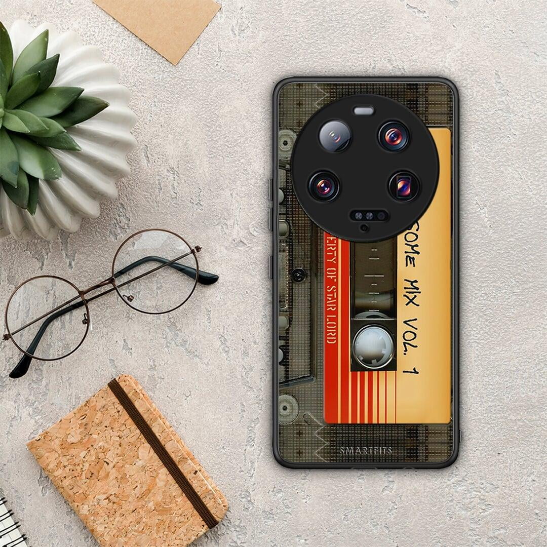 Θήκη Xiaomi 13 Ultra Awesome Mix από τη Smartfits με σχέδιο στο πίσω μέρος και μαύρο περίβλημα | Xiaomi 13 Ultra Awesome Mix Case with Colorful Back and Black Bezels