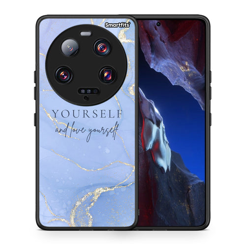 Θήκη Xiaomi 13 Ultra Be Yourself από τη Smartfits με σχέδιο στο πίσω μέρος και μαύρο περίβλημα | Xiaomi 13 Ultra Be Yourself Case with Colorful Back and Black Bezels
