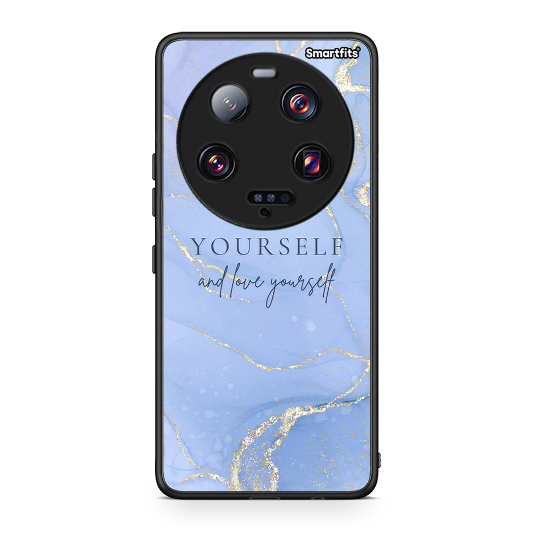 Θήκη Xiaomi 13 Ultra Be Yourself από τη Smartfits με σχέδιο στο πίσω μέρος και μαύρο περίβλημα | Xiaomi 13 Ultra Be Yourself Case with Colorful Back and Black Bezels