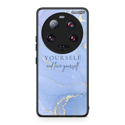 Θήκη Xiaomi 13 Ultra Be Yourself από τη Smartfits με σχέδιο στο πίσω μέρος και μαύρο περίβλημα | Xiaomi 13 Ultra Be Yourself Case with Colorful Back and Black Bezels