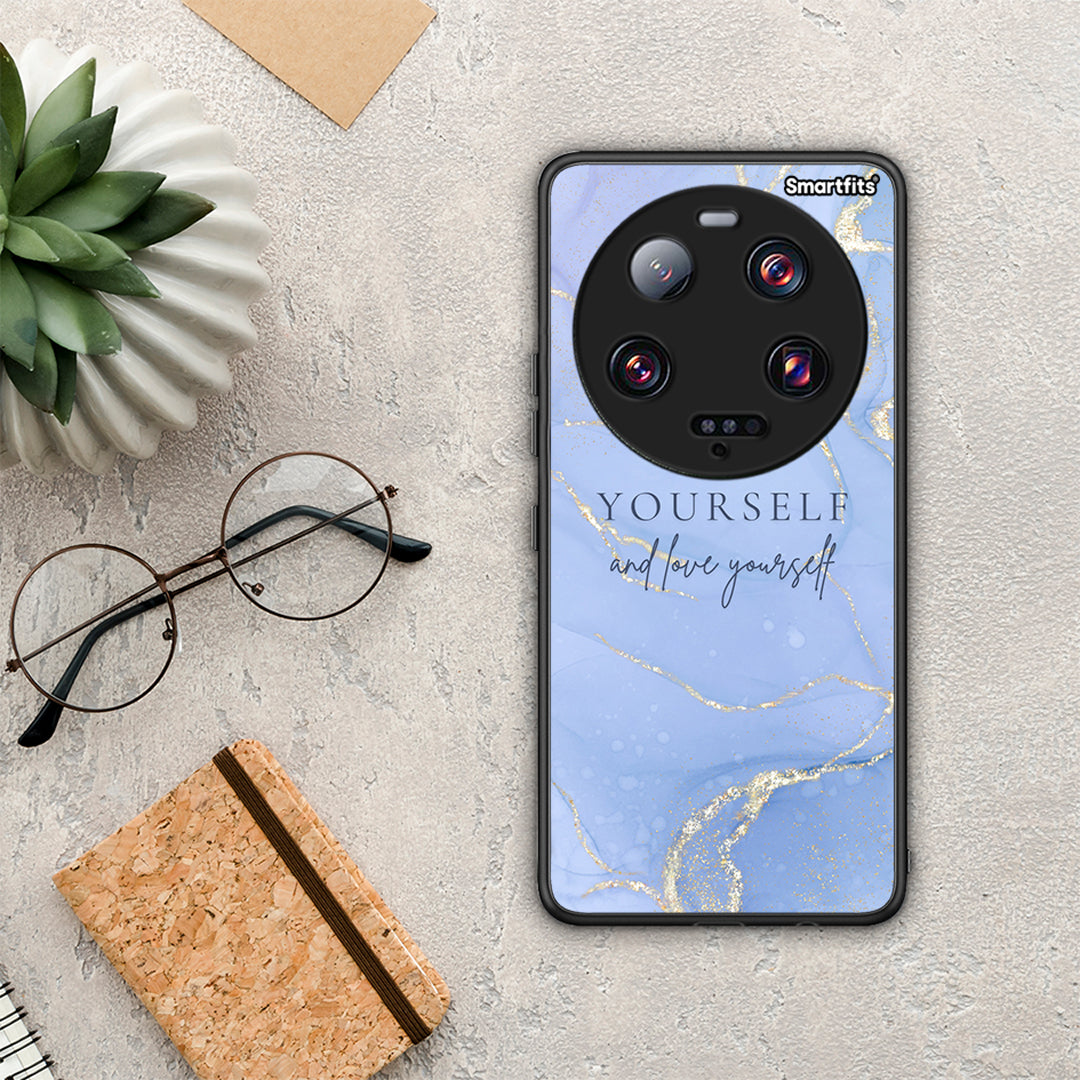Θήκη Xiaomi 13 Ultra Be Yourself από τη Smartfits με σχέδιο στο πίσω μέρος και μαύρο περίβλημα | Xiaomi 13 Ultra Be Yourself Case with Colorful Back and Black Bezels