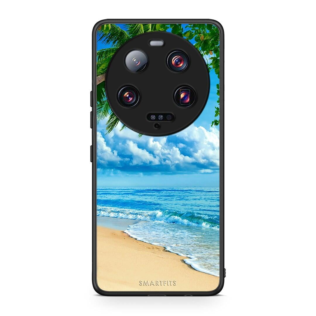 Θήκη Xiaomi 13 Ultra Beautiful Beach από τη Smartfits με σχέδιο στο πίσω μέρος και μαύρο περίβλημα | Xiaomi 13 Ultra Beautiful Beach Case with Colorful Back and Black Bezels