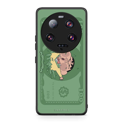 Θήκη Xiaomi 13 Ultra Big Money από τη Smartfits με σχέδιο στο πίσω μέρος και μαύρο περίβλημα | Xiaomi 13 Ultra Big Money Case with Colorful Back and Black Bezels