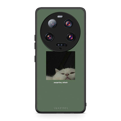 Θήκη Xiaomi 13 Ultra Bitch Surprise από τη Smartfits με σχέδιο στο πίσω μέρος και μαύρο περίβλημα | Xiaomi 13 Ultra Bitch Surprise Case with Colorful Back and Black Bezels