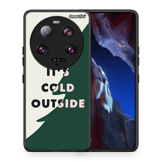 Θήκη Xiaomi 13 Ultra Cold Outside από τη Smartfits με σχέδιο στο πίσω μέρος και μαύρο περίβλημα | Xiaomi 13 Ultra Cold Outside Case with Colorful Back and Black Bezels