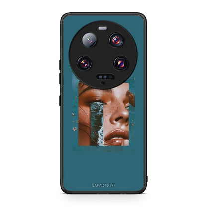 Θήκη Xiaomi 13 Ultra Cry An Ocean από τη Smartfits με σχέδιο στο πίσω μέρος και μαύρο περίβλημα | Xiaomi 13 Ultra Cry An Ocean Case with Colorful Back and Black Bezels