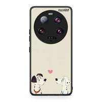 Thumbnail for Θήκη Xiaomi 13 Ultra Dalmatians Love από τη Smartfits με σχέδιο στο πίσω μέρος και μαύρο περίβλημα | Xiaomi 13 Ultra Dalmatians Love Case with Colorful Back and Black Bezels