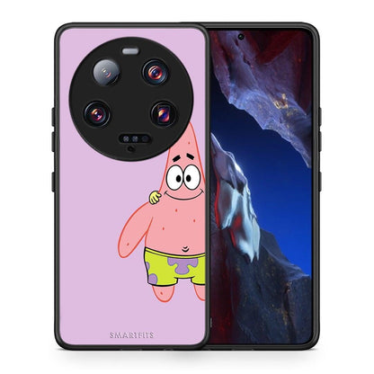 Θήκη Xiaomi 13 Ultra Friends Patrick από τη Smartfits με σχέδιο στο πίσω μέρος και μαύρο περίβλημα | Xiaomi 13 Ultra Friends Patrick Case with Colorful Back and Black Bezels