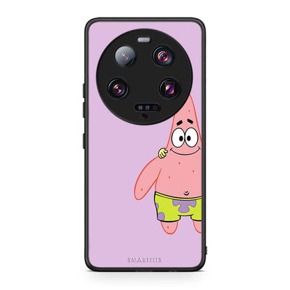 Θήκη Xiaomi 13 Ultra Friends Patrick από τη Smartfits με σχέδιο στο πίσω μέρος και μαύρο περίβλημα | Xiaomi 13 Ultra Friends Patrick Case with Colorful Back and Black Bezels