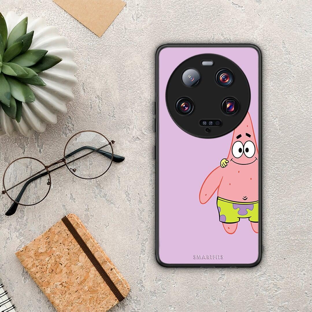 Θήκη Xiaomi 13 Ultra Friends Patrick από τη Smartfits με σχέδιο στο πίσω μέρος και μαύρο περίβλημα | Xiaomi 13 Ultra Friends Patrick Case with Colorful Back and Black Bezels