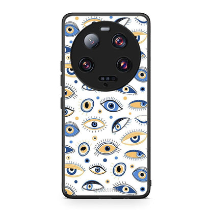 Θήκη Xiaomi 13 Ultra Ftou Ftou από τη Smartfits με σχέδιο στο πίσω μέρος και μαύρο περίβλημα | Xiaomi 13 Ultra Ftou Ftou Case with Colorful Back and Black Bezels