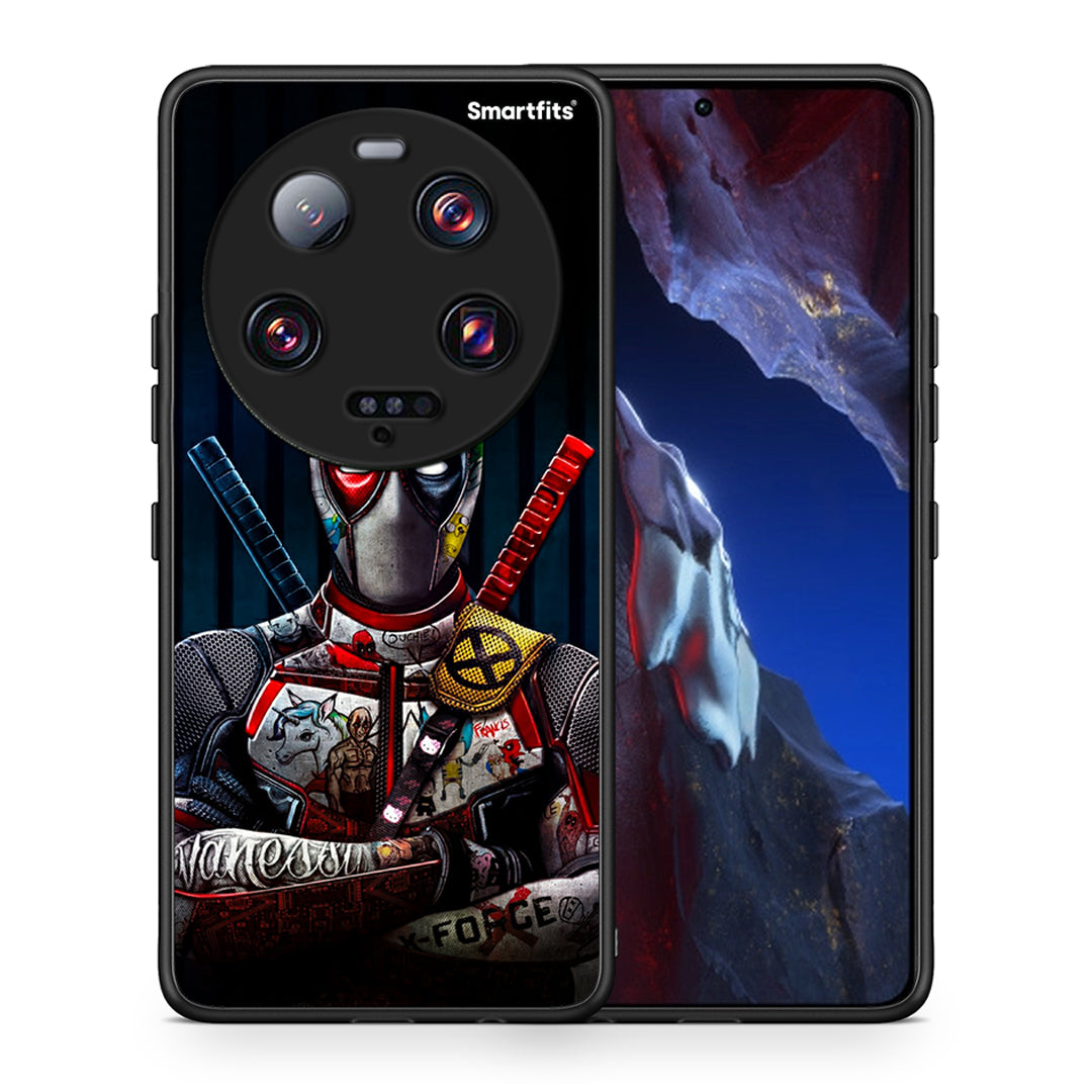 Θήκη Xiaomi 13 Ultra Funny Guy από τη Smartfits με σχέδιο στο πίσω μέρος και μαύρο περίβλημα | Xiaomi 13 Ultra Funny Guy Case with Colorful Back and Black Bezels