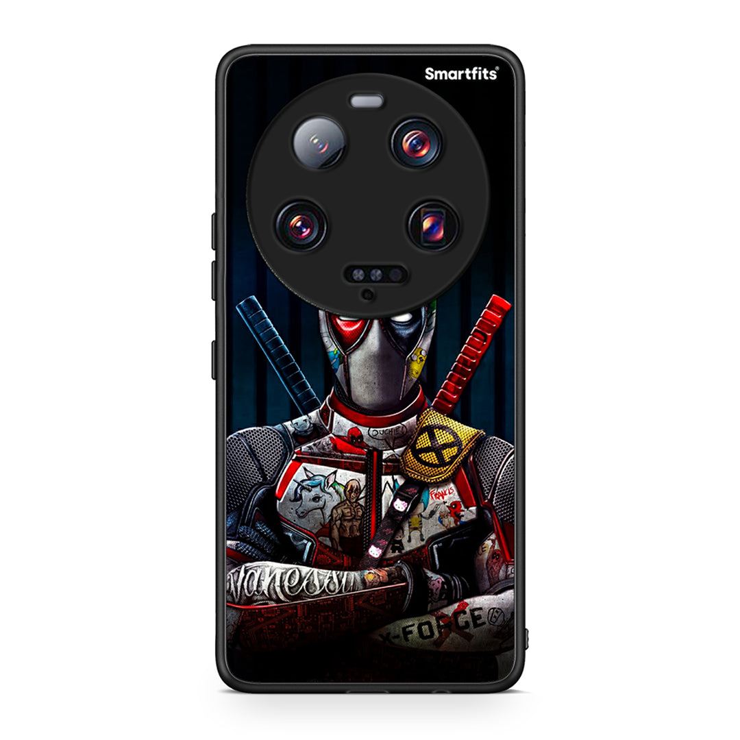 Θήκη Xiaomi 13 Ultra Funny Guy από τη Smartfits με σχέδιο στο πίσω μέρος και μαύρο περίβλημα | Xiaomi 13 Ultra Funny Guy Case with Colorful Back and Black Bezels