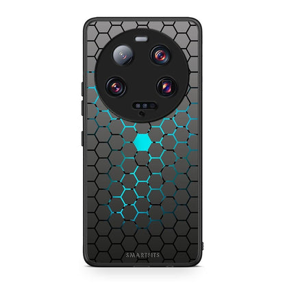 Θήκη Xiaomi 13 Ultra Geometric Hexagonal από τη Smartfits με σχέδιο στο πίσω μέρος και μαύρο περίβλημα | Xiaomi 13 Ultra Geometric Hexagonal Case with Colorful Back and Black Bezels