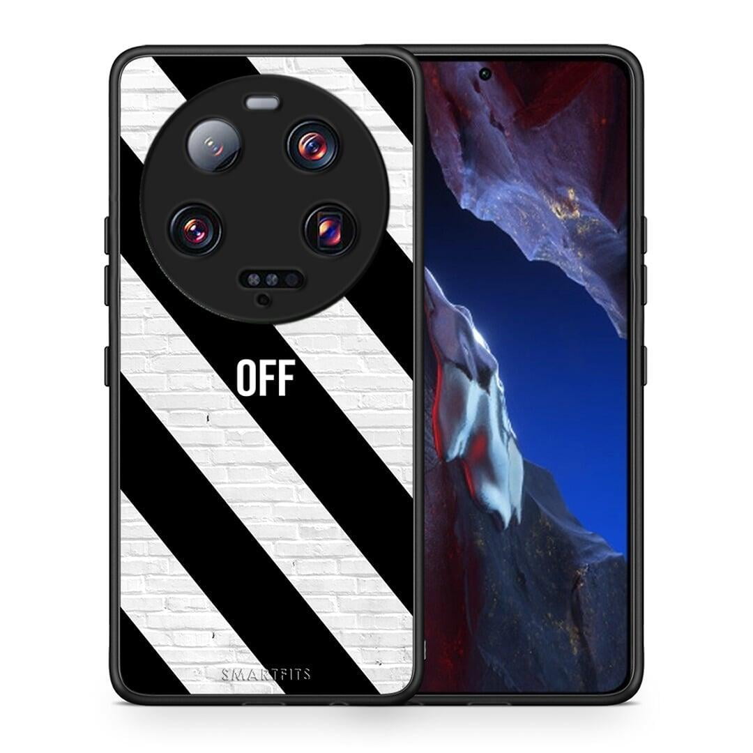 Θήκη Xiaomi 13 Ultra Get Off από τη Smartfits με σχέδιο στο πίσω μέρος και μαύρο περίβλημα | Xiaomi 13 Ultra Get Off Case with Colorful Back and Black Bezels