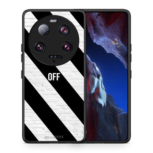 Θήκη Xiaomi 13 Ultra Get Off από τη Smartfits με σχέδιο στο πίσω μέρος και μαύρο περίβλημα | Xiaomi 13 Ultra Get Off Case with Colorful Back and Black Bezels