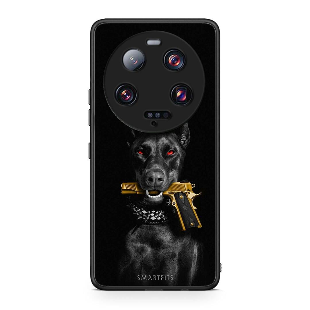 Θήκη Xiaomi 13 Ultra Golden Gun από τη Smartfits με σχέδιο στο πίσω μέρος και μαύρο περίβλημα | Xiaomi 13 Ultra Golden Gun Case with Colorful Back and Black Bezels