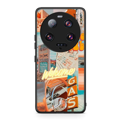 Θήκη Xiaomi 13 Ultra Groovy Babe από τη Smartfits με σχέδιο στο πίσω μέρος και μαύρο περίβλημα | Xiaomi 13 Ultra Groovy Babe Case with Colorful Back and Black Bezels