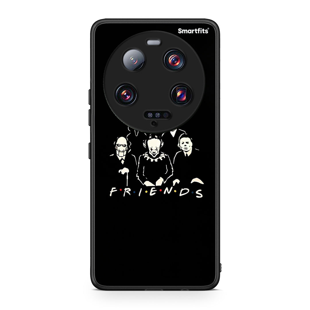 Θήκη Xiaomi 13 Ultra Halloween Friends από τη Smartfits με σχέδιο στο πίσω μέρος και μαύρο περίβλημα | Xiaomi 13 Ultra Halloween Friends Case with Colorful Back and Black Bezels