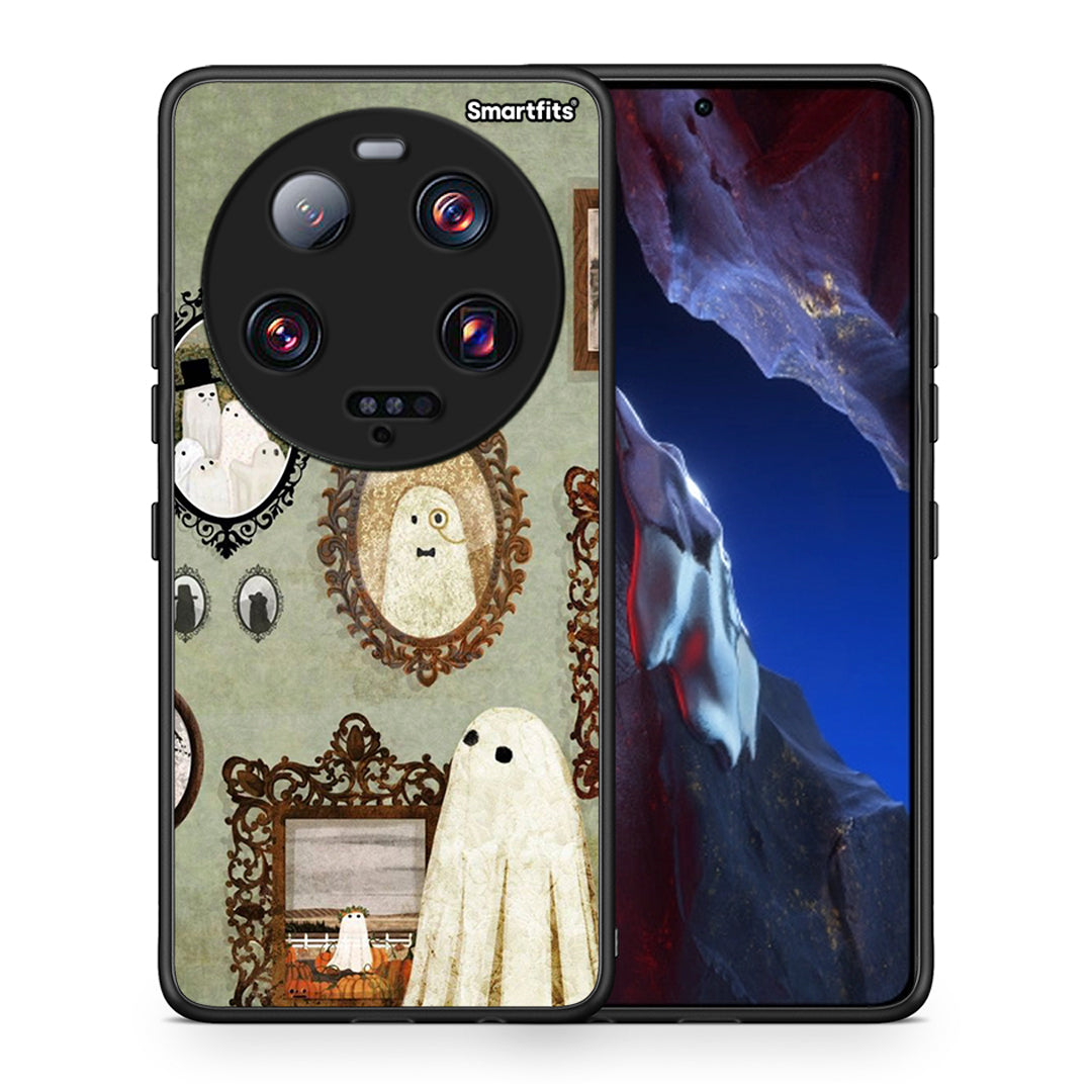 Θήκη Xiaomi 13 Ultra Halloween Ghost Season από τη Smartfits με σχέδιο στο πίσω μέρος και μαύρο περίβλημα | Xiaomi 13 Ultra Halloween Ghost Season Case with Colorful Back and Black Bezels