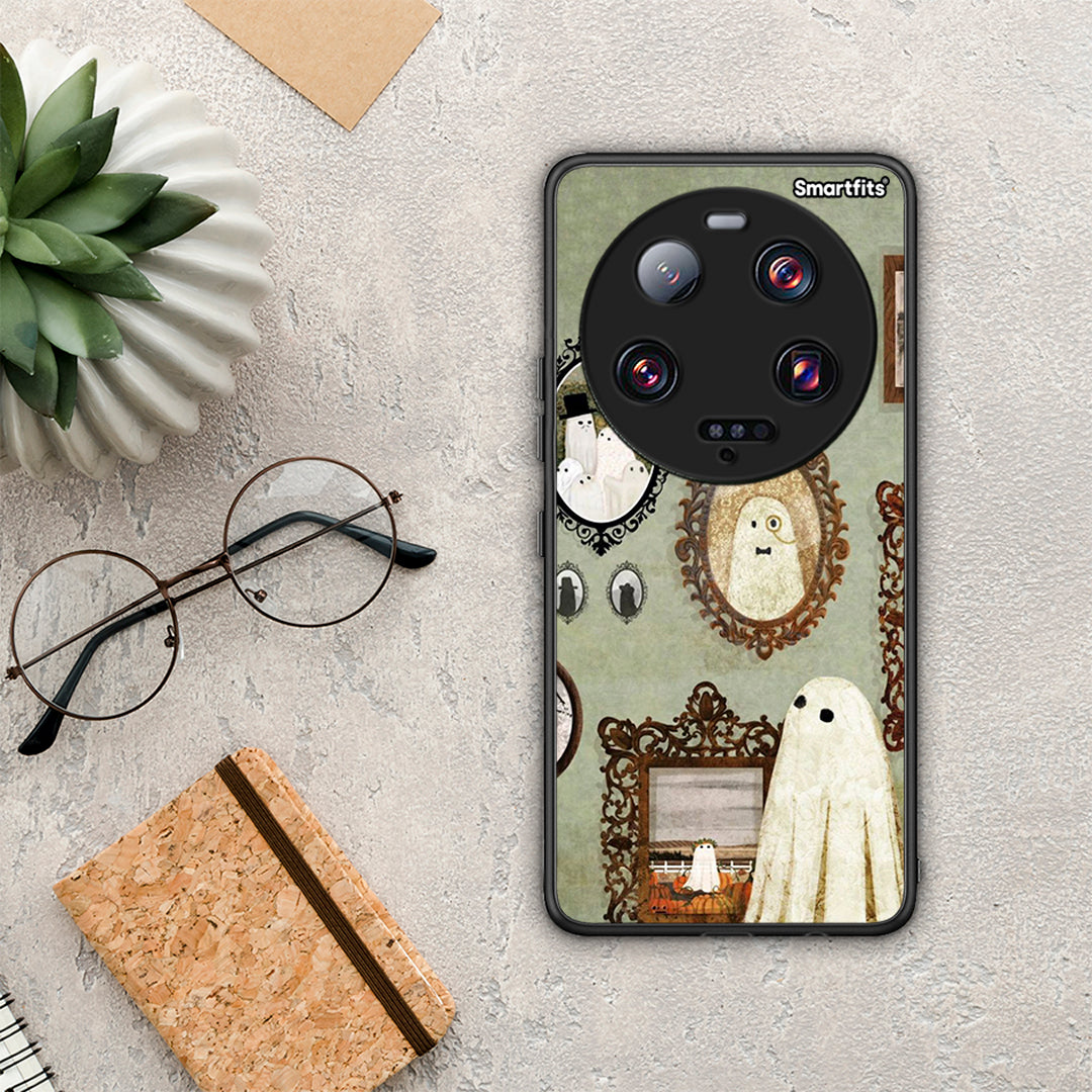 Θήκη Xiaomi 13 Ultra Halloween Ghost Season από τη Smartfits με σχέδιο στο πίσω μέρος και μαύρο περίβλημα | Xiaomi 13 Ultra Halloween Ghost Season Case with Colorful Back and Black Bezels